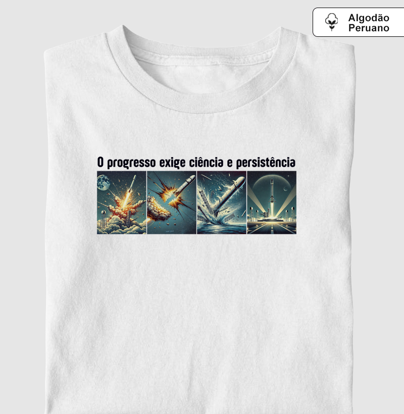 O progresso exige ciência e persistência 