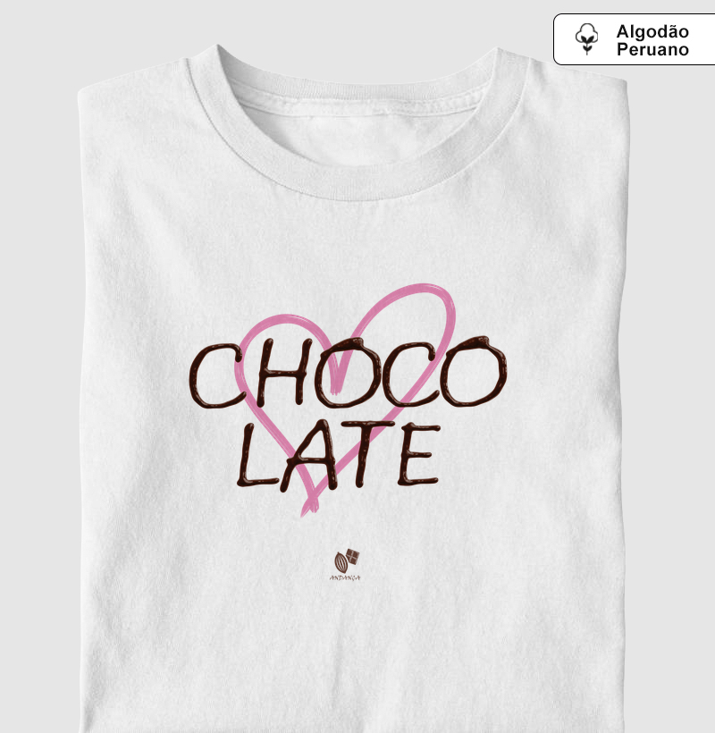 Amo Chocolate rosa