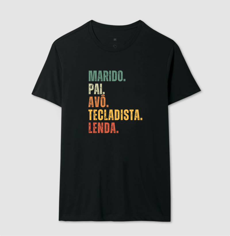 MARIDO. PAI. AVÔ. TECLADISTA. LENDA.