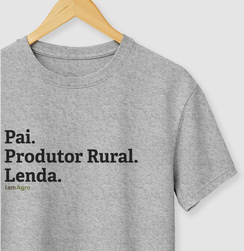 Camiseta Pai Produtor rural