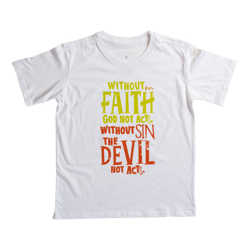 Camiseta Infantil Decisão