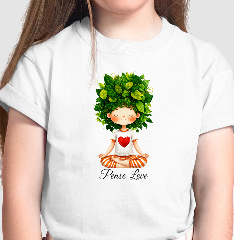 Camiseta Pense Leve