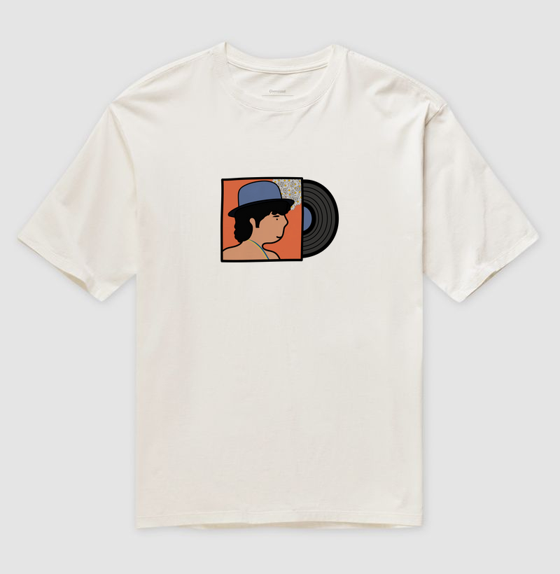 Camiseta Oversized Inspiração Caetano