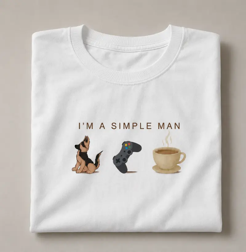 I'm a simple man