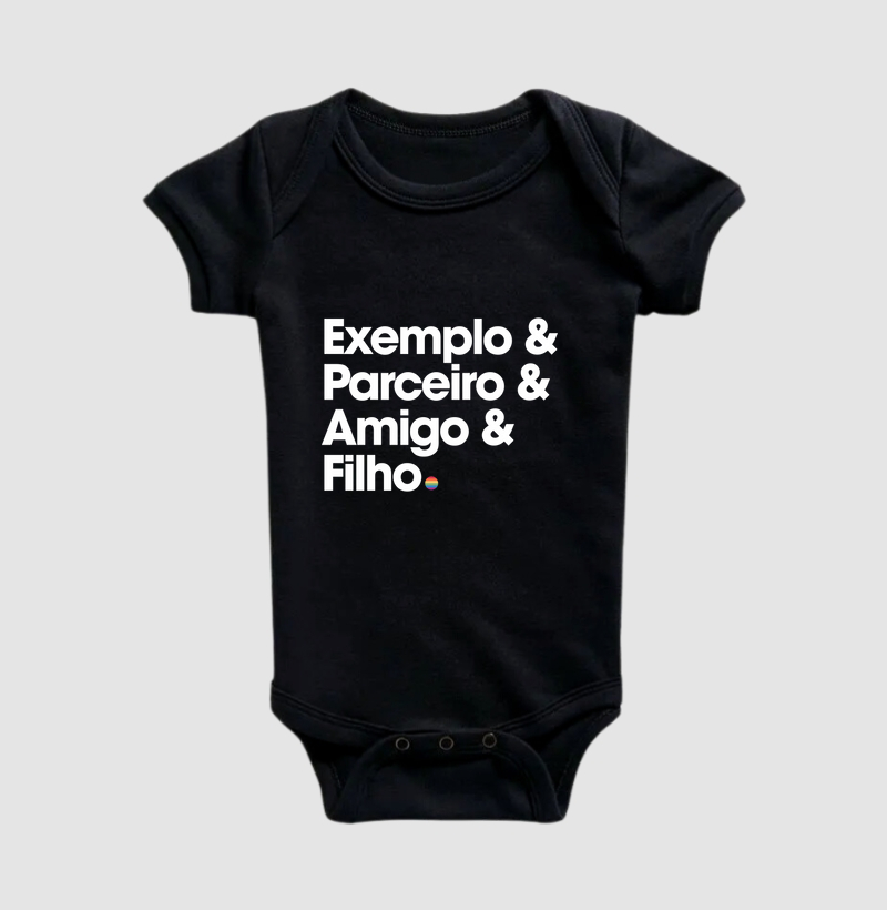 Exemplo & Parceiro & Amigo & Filho