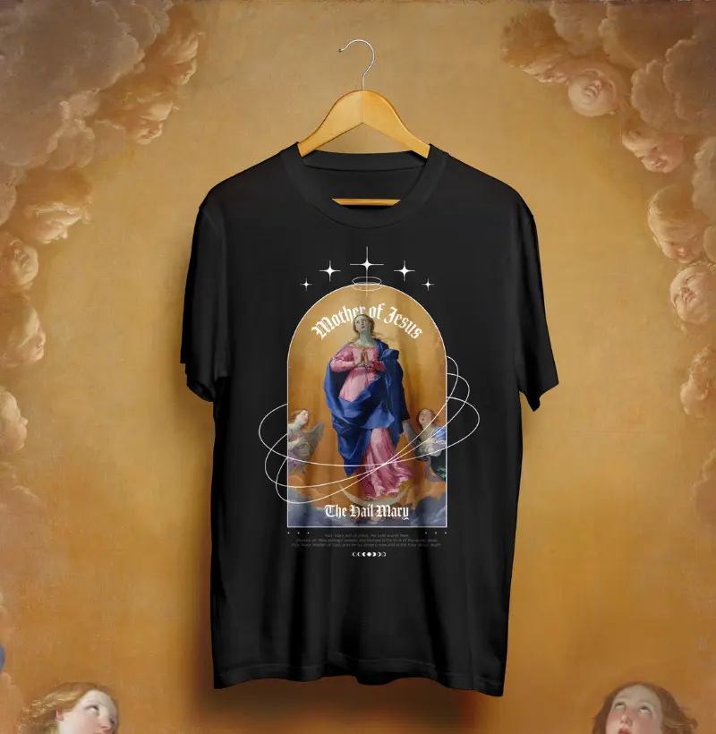 Camiseta Mother of Jesus — Hail Mary