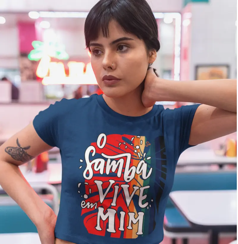 O Samba vive em  mim