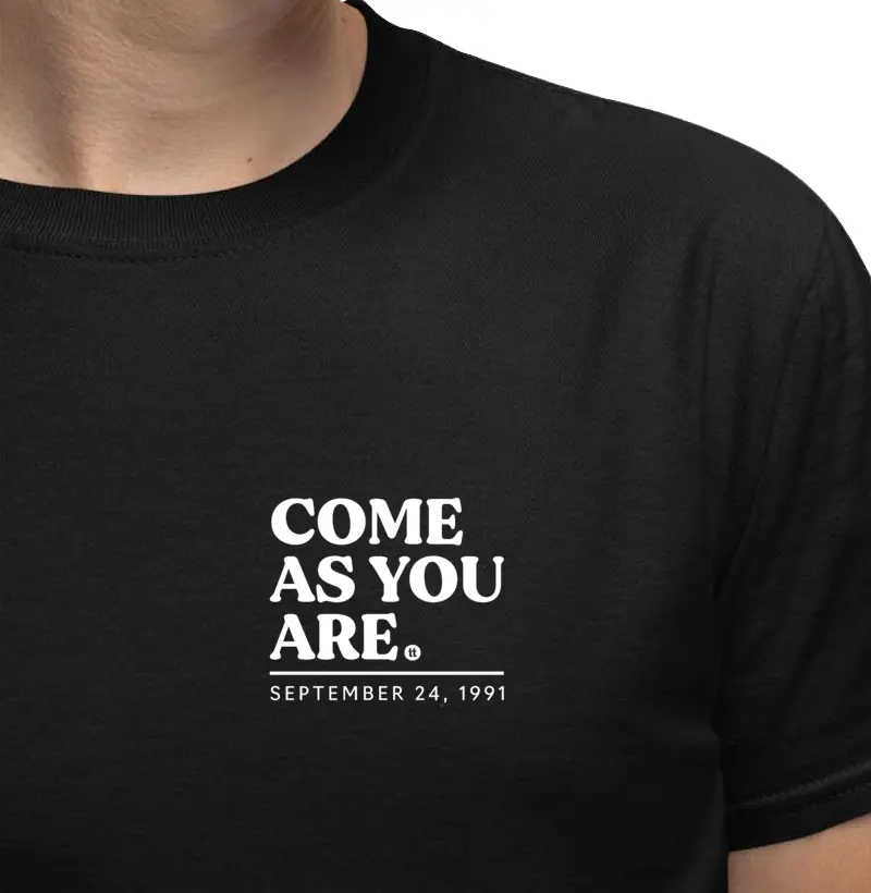 Camiseta Come As You Are | Entre Linhas