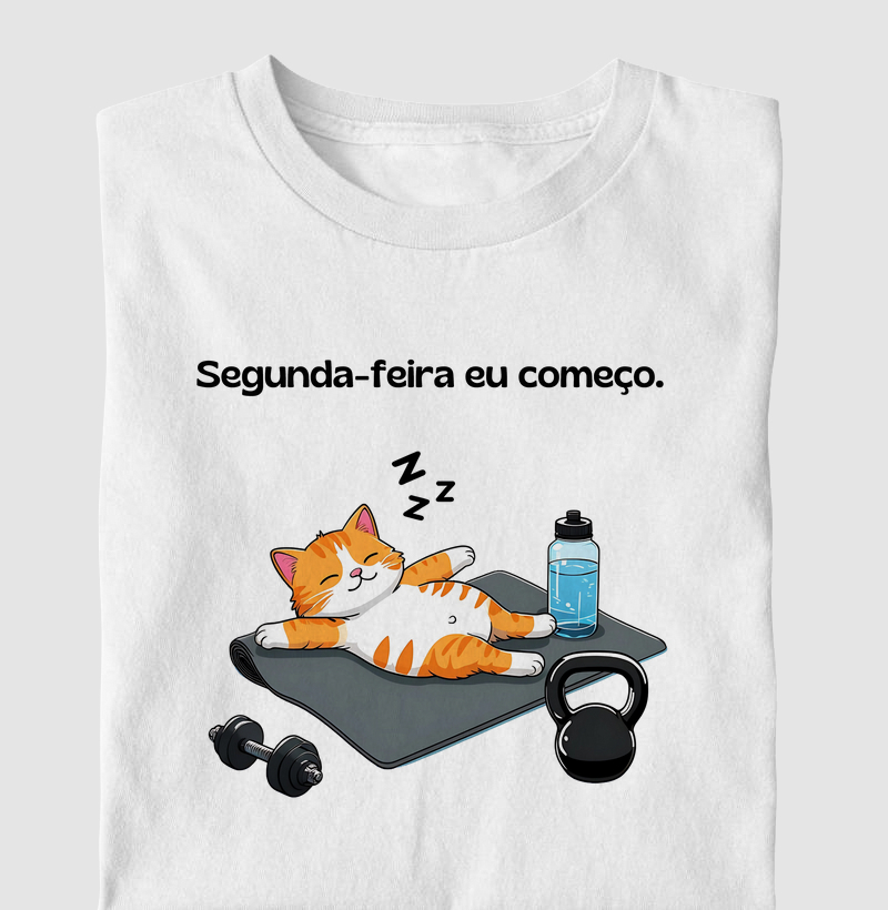 Segunda-feira eu começo