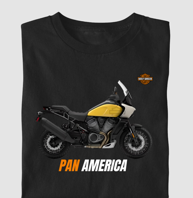 Harley Davidson Pan America amarela