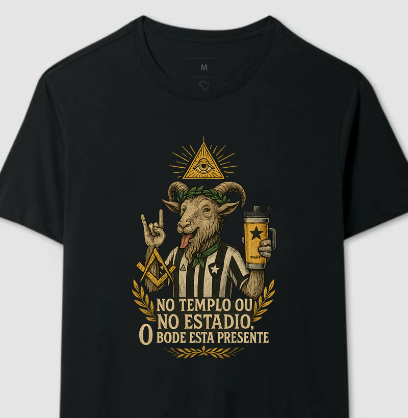 Camiseta Bode Alvinegro 3 - Mr. GADU
