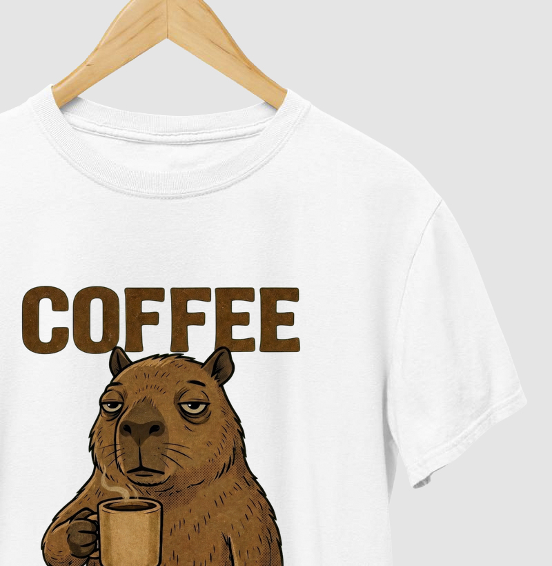 Camiseta I Need a Break From Everything – Dog Coffee