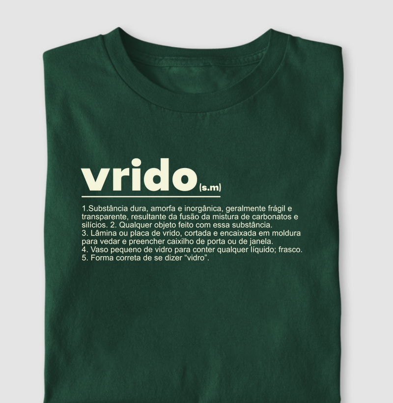 Vrido - Dicionário