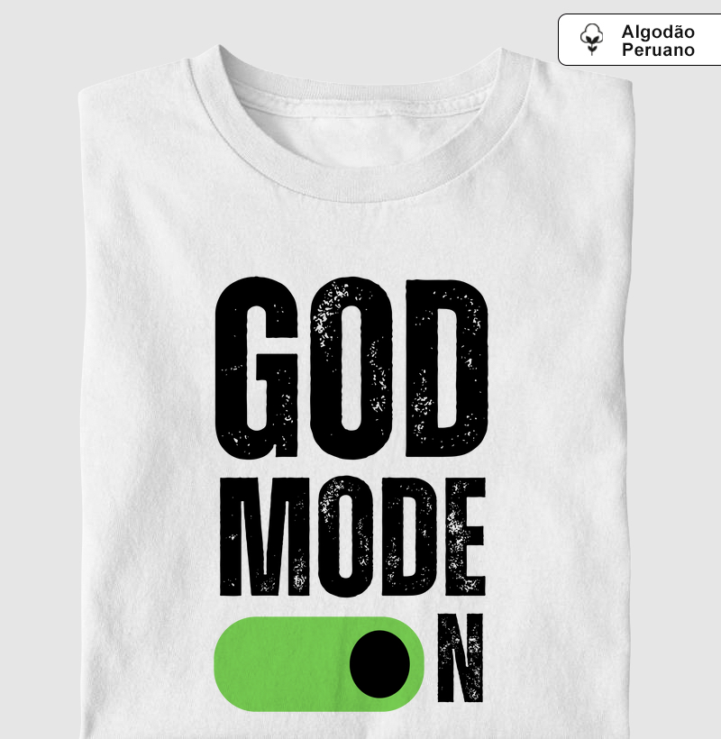 God mode on (Algodão Peruano)