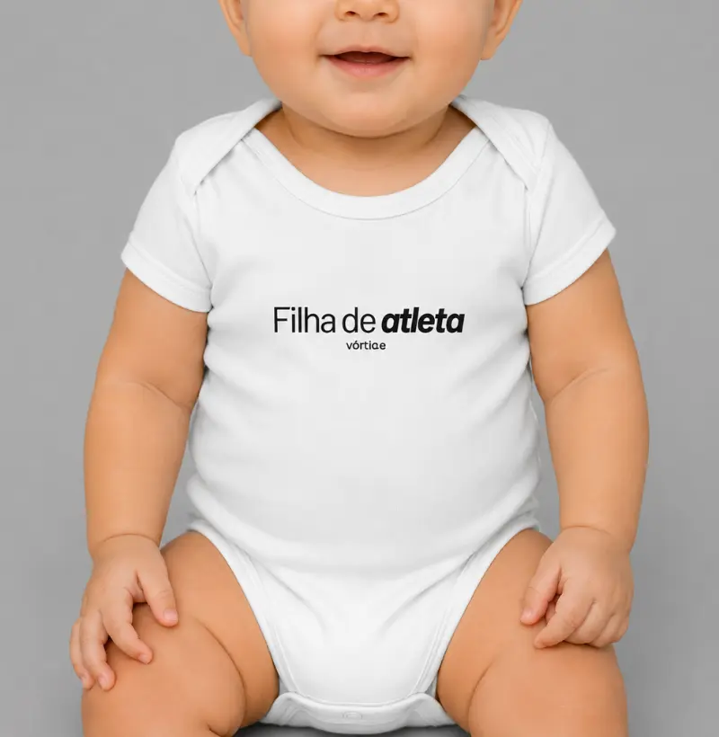 Body bebê - Filha de atleta