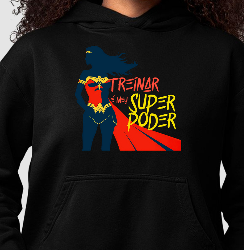 Treinar é meu super poder