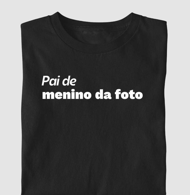 Pai de menino da foto