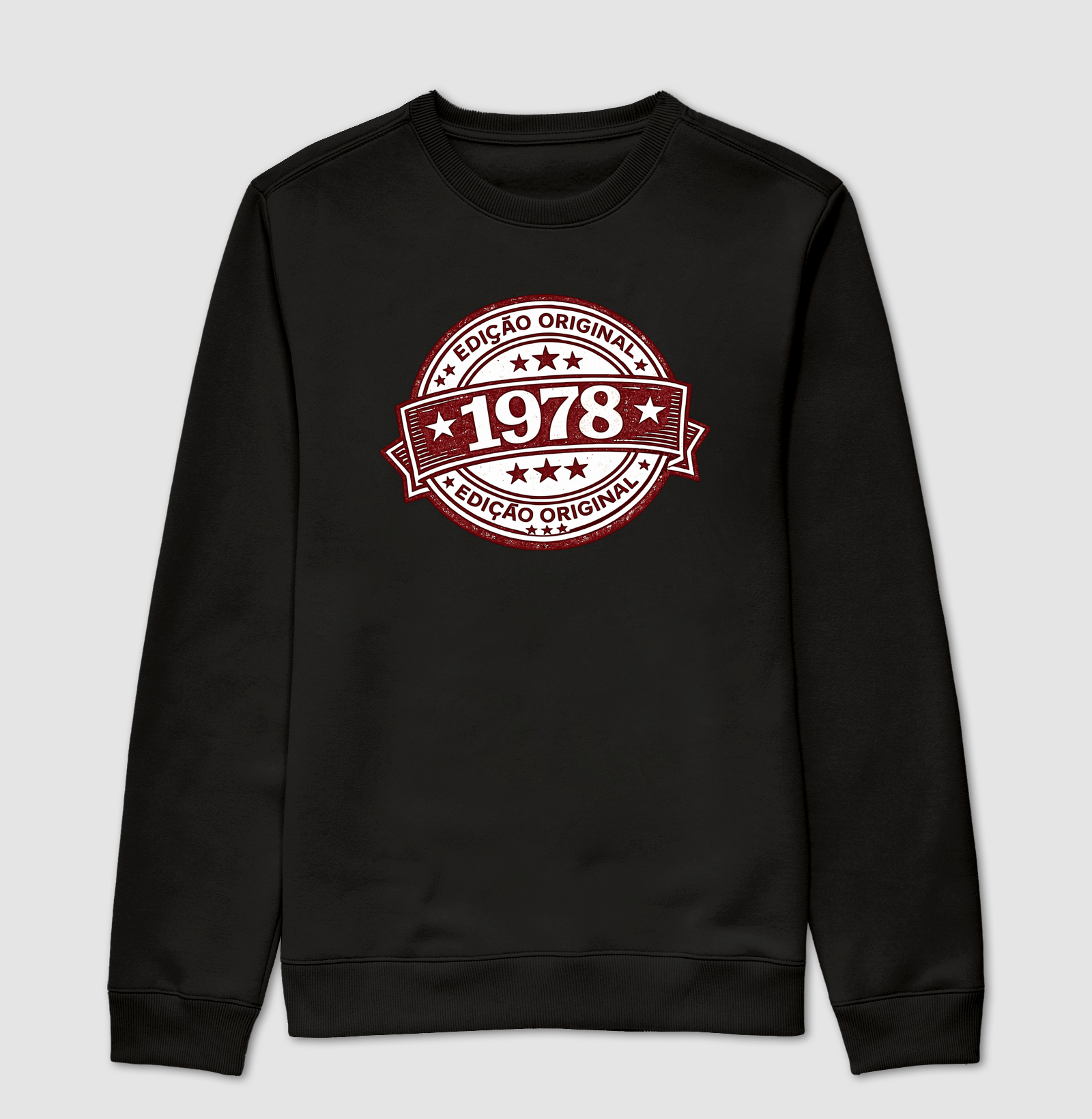 EDIÇÃO ORIGINAL 1978 - Suéter Moletom