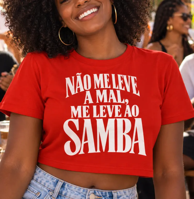 Não me leve a mal, me leve ao Samba - Cropped