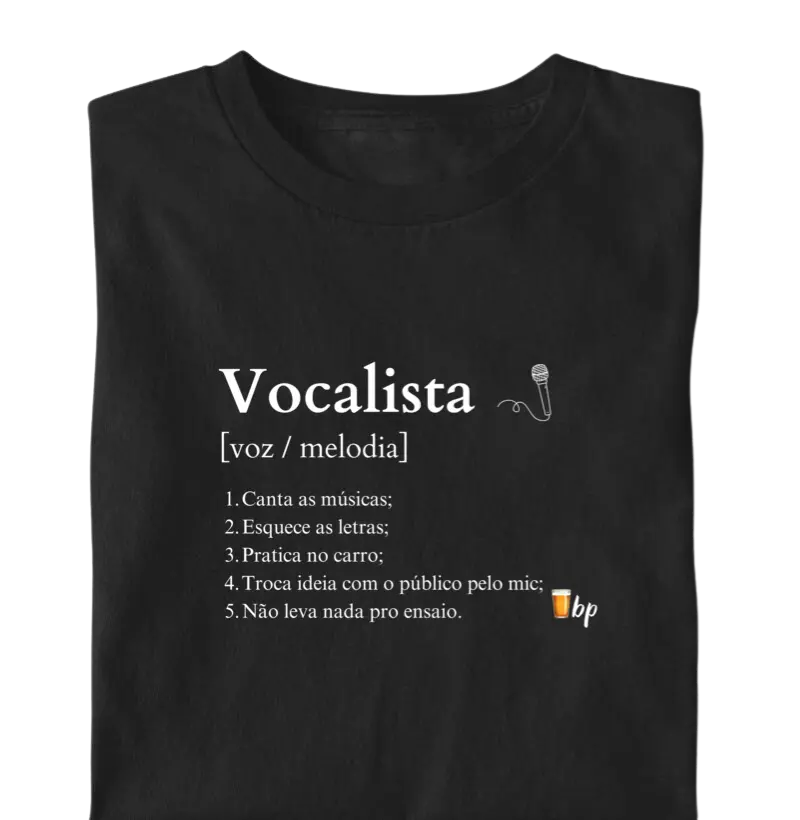 Dicionário - Vocalista