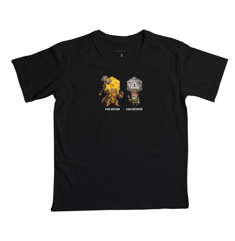 O QUE VOCÊ RECEBE - Camiseta Infantil