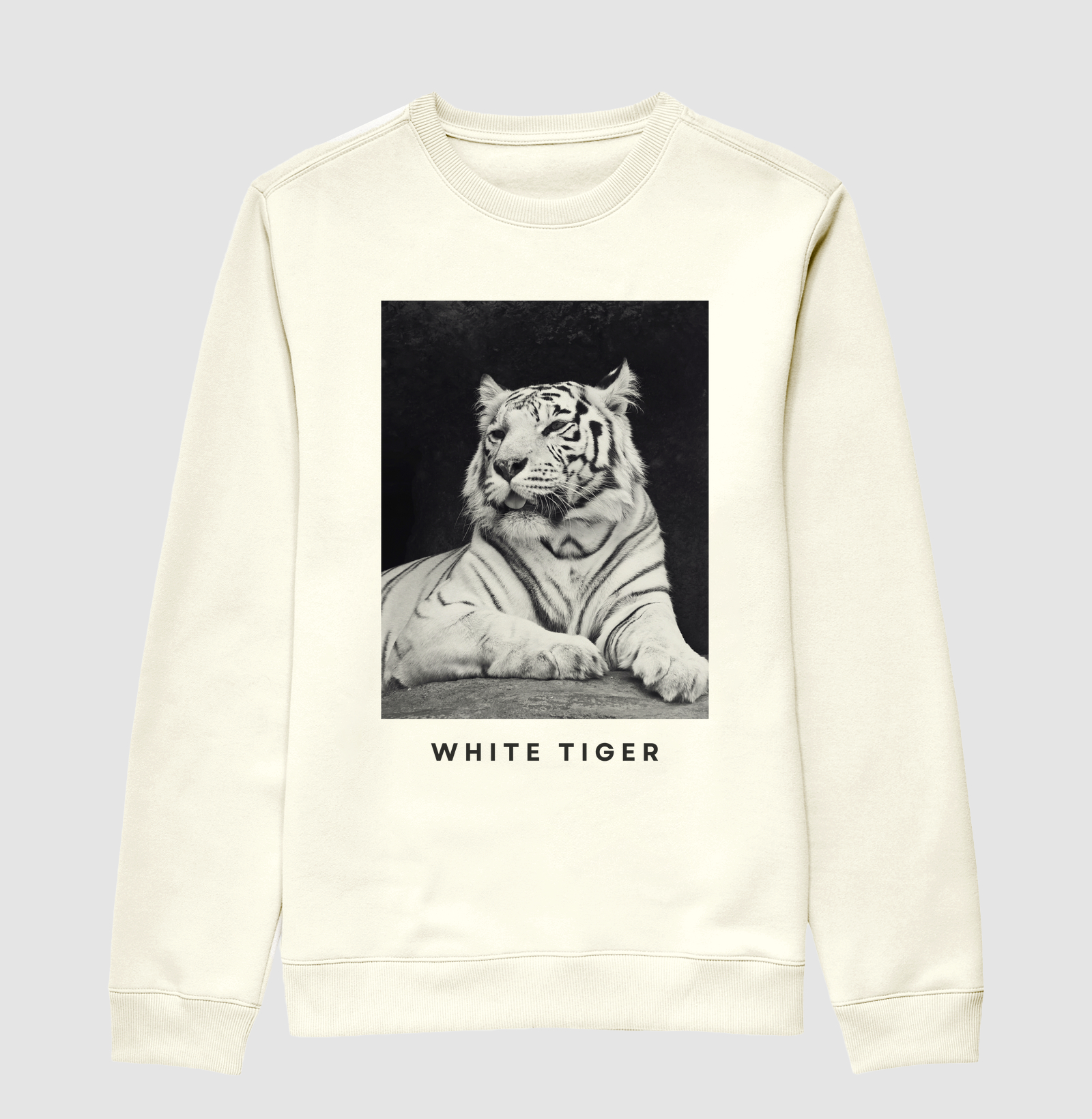 WHITE TIGER moletom