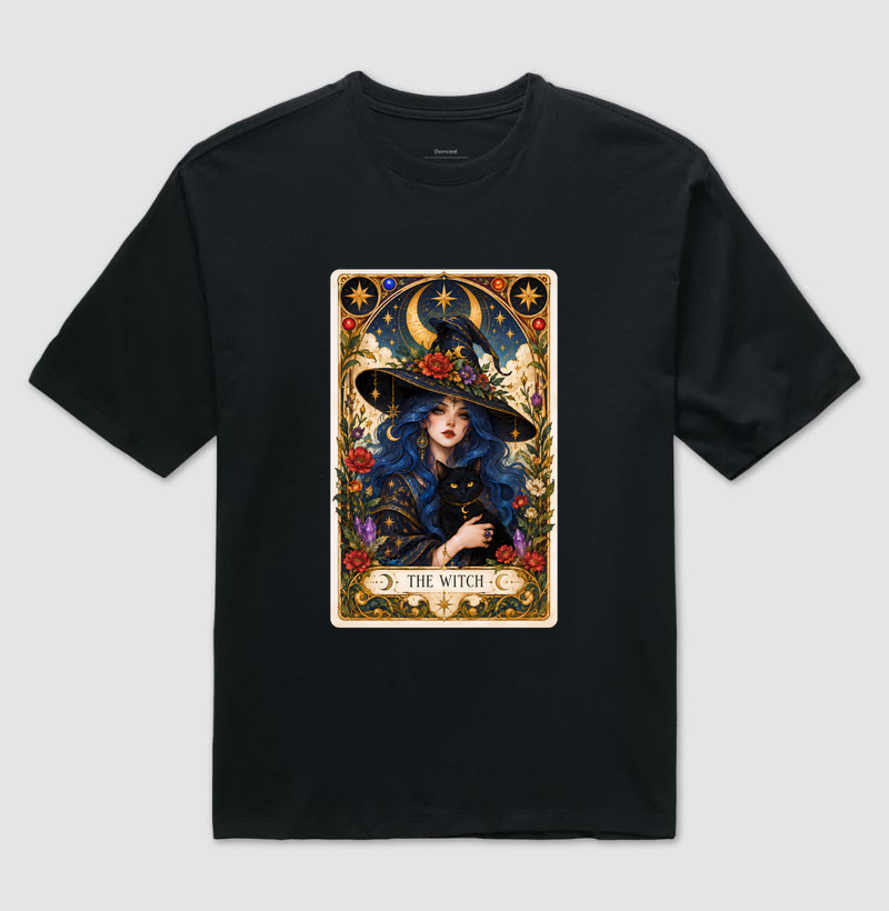 The witch - cores - Camiseta Oversized