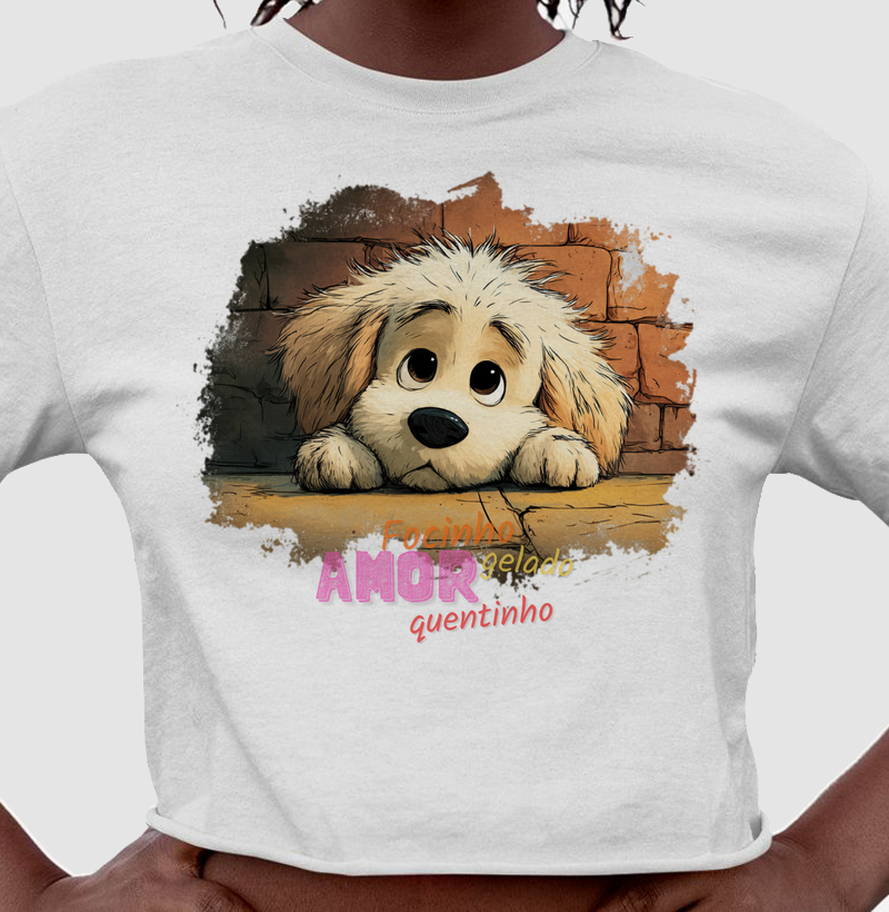 Focinho gelado, AMOR quentinho! - Cropped