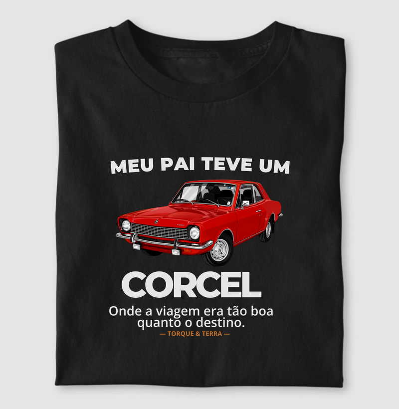Meu pai teve um - CORCEL I - vermelho