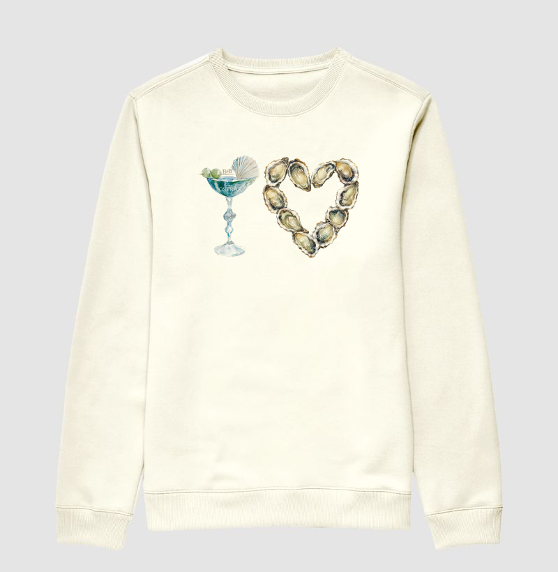 Moletom I Love Oyster - por Enfim