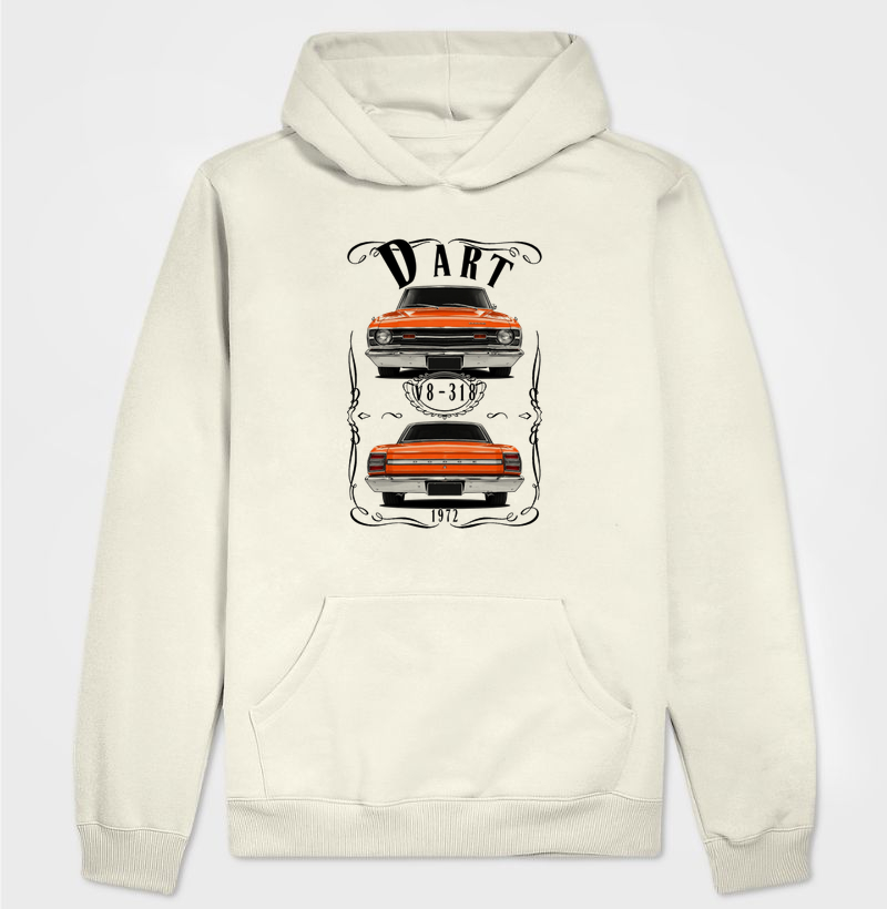 Moletom com capuz Dart vintage