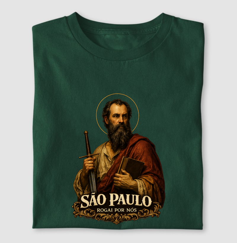 Camiseta São Paulo Rogai Por Nós