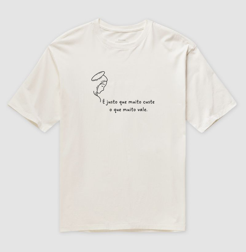 Camiseta é justo