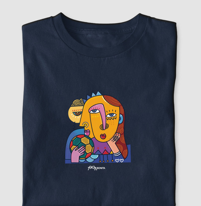 futebol arte - cubismo - futebol feminino