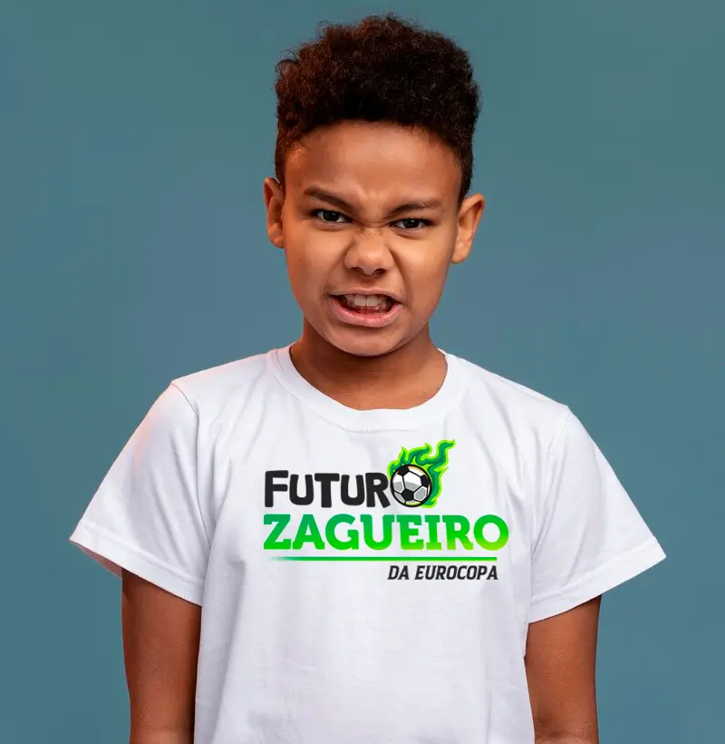 Camiseta Futuro Zagueiro - Kids