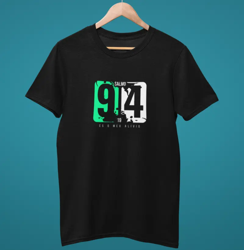 Camiseta Salmo 94:19 - És o Meu Alívio