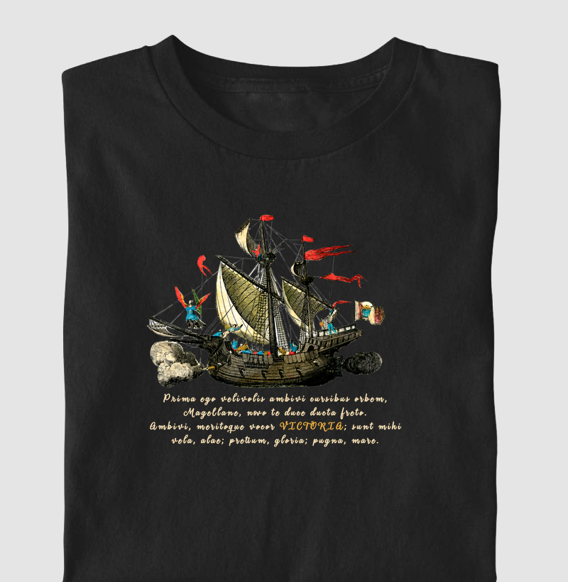 Camiseta Victoria, o navio da primeira volta ao mundo