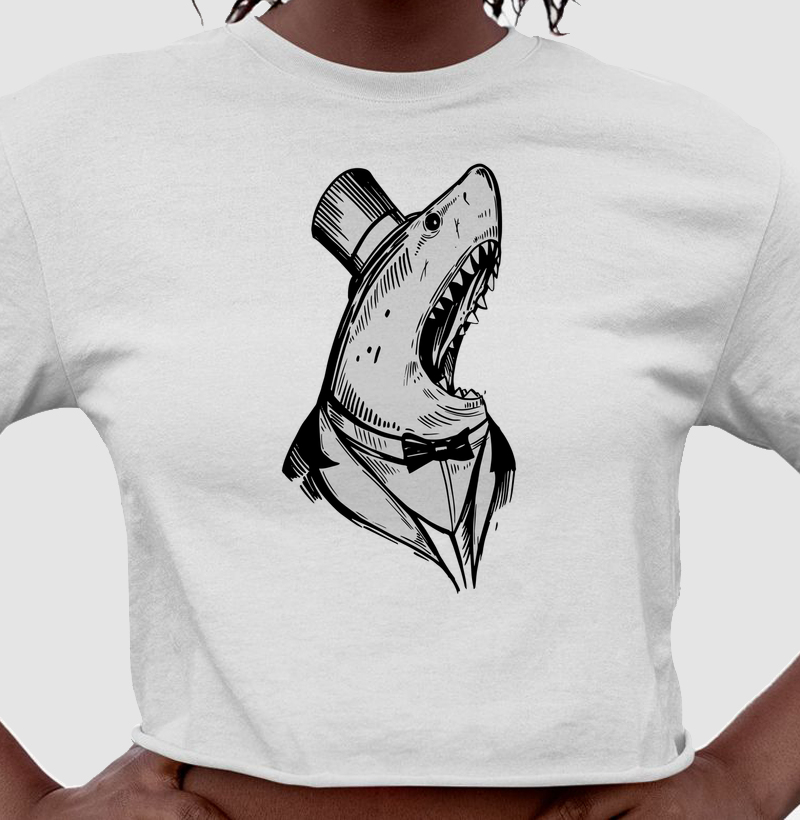 Suit Shark - Cropped