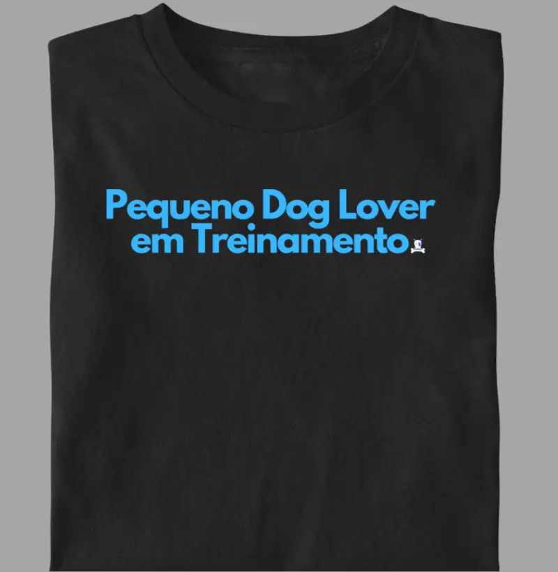 Infantil_Pequeno Dog Lover - Masculino