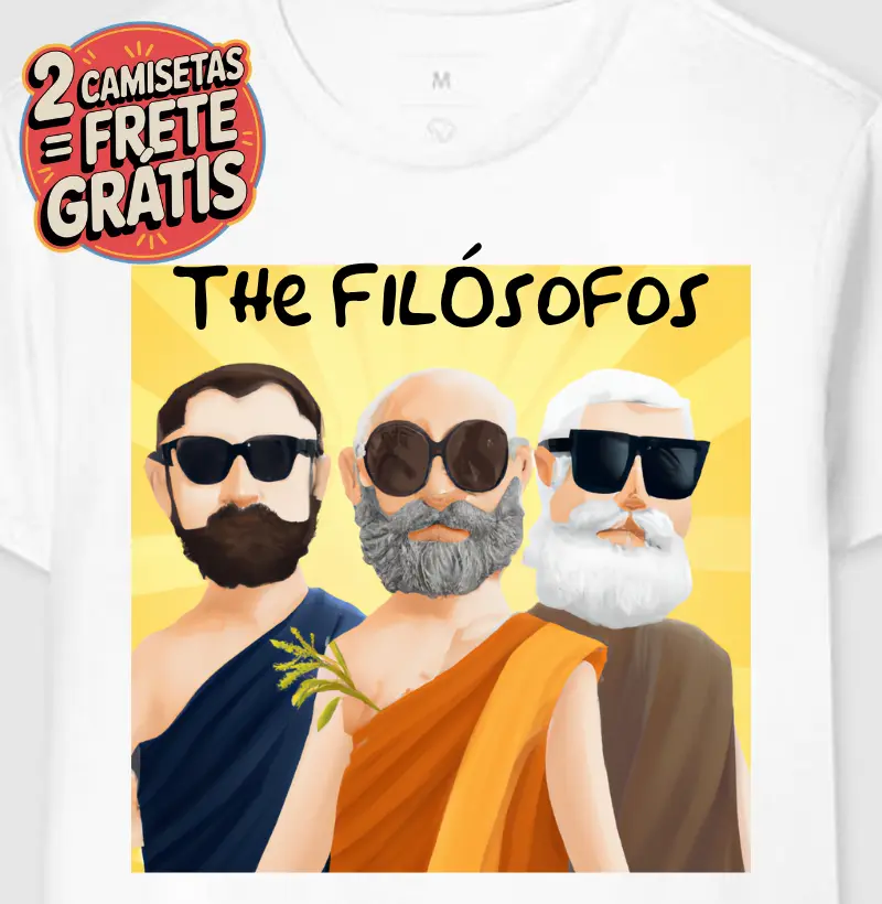 Camiseta Filósofos