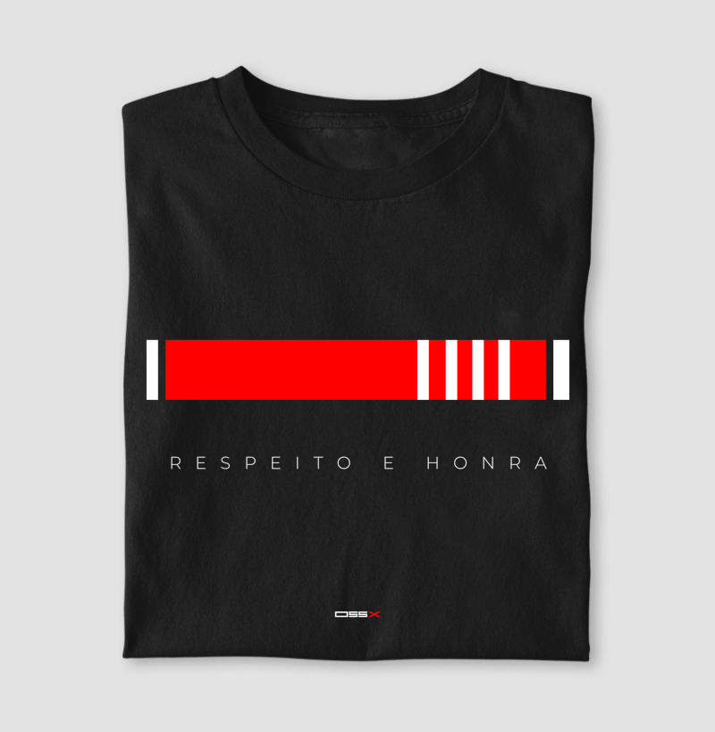 Camiseta Respeito e Honra Grau 4 | Jiu Jitsu | OSSX