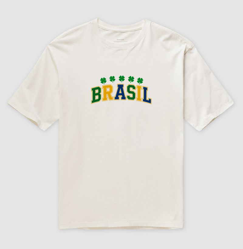 Camiseta Brasil Cores