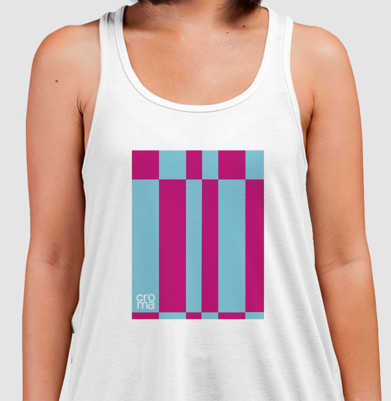 Camiseta Regata Electric Grid