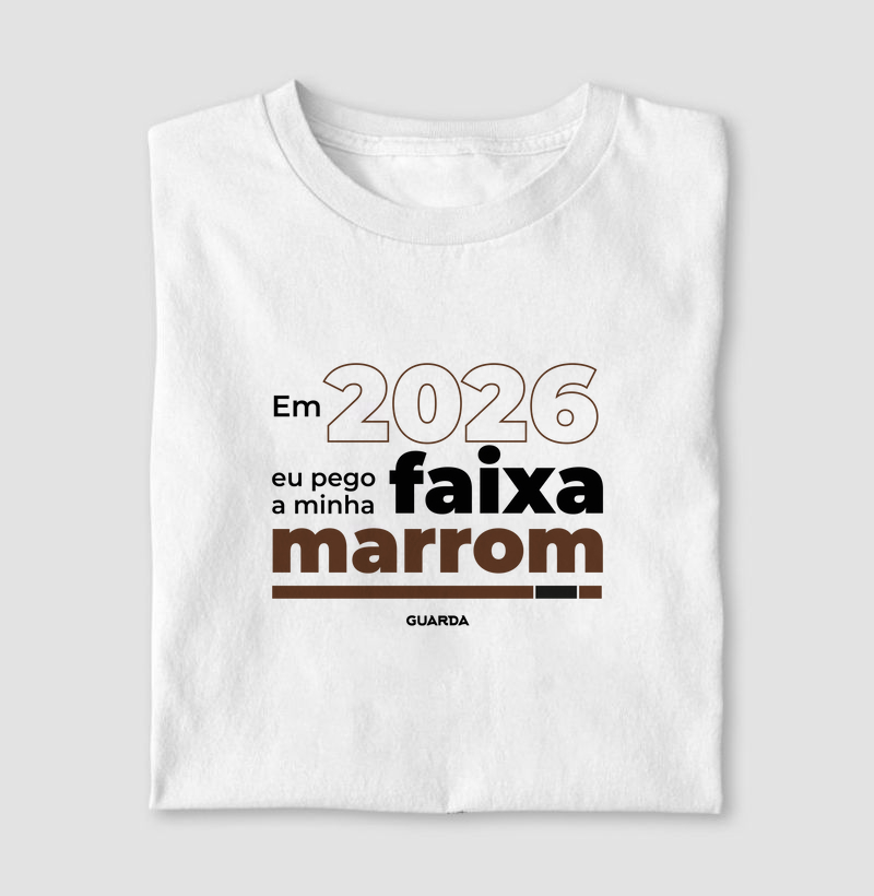 Em 2026 Eu Pego Minha Faixa Marrom