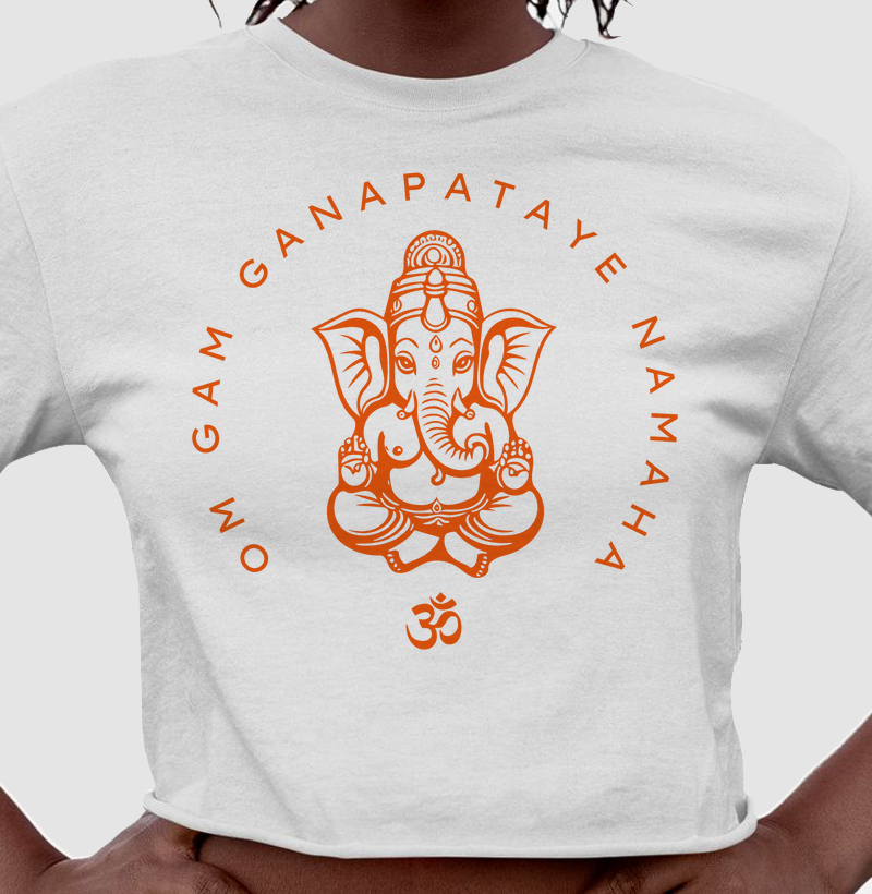 Ganesha - Om Gam Ganapataye Namaha - Laranja