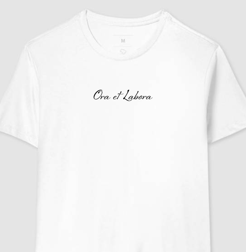 São Bento Ora et Labora manuscrito