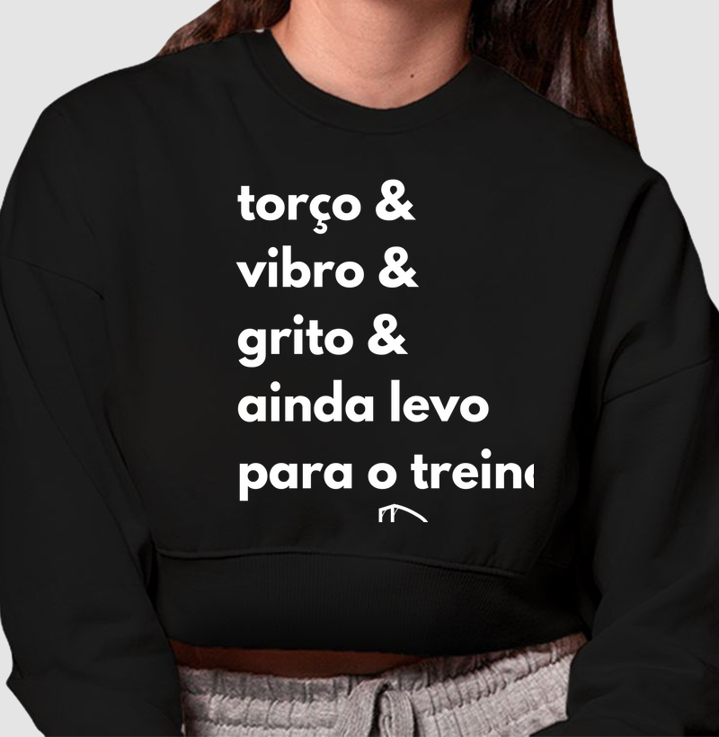 Torço & vibro & grito