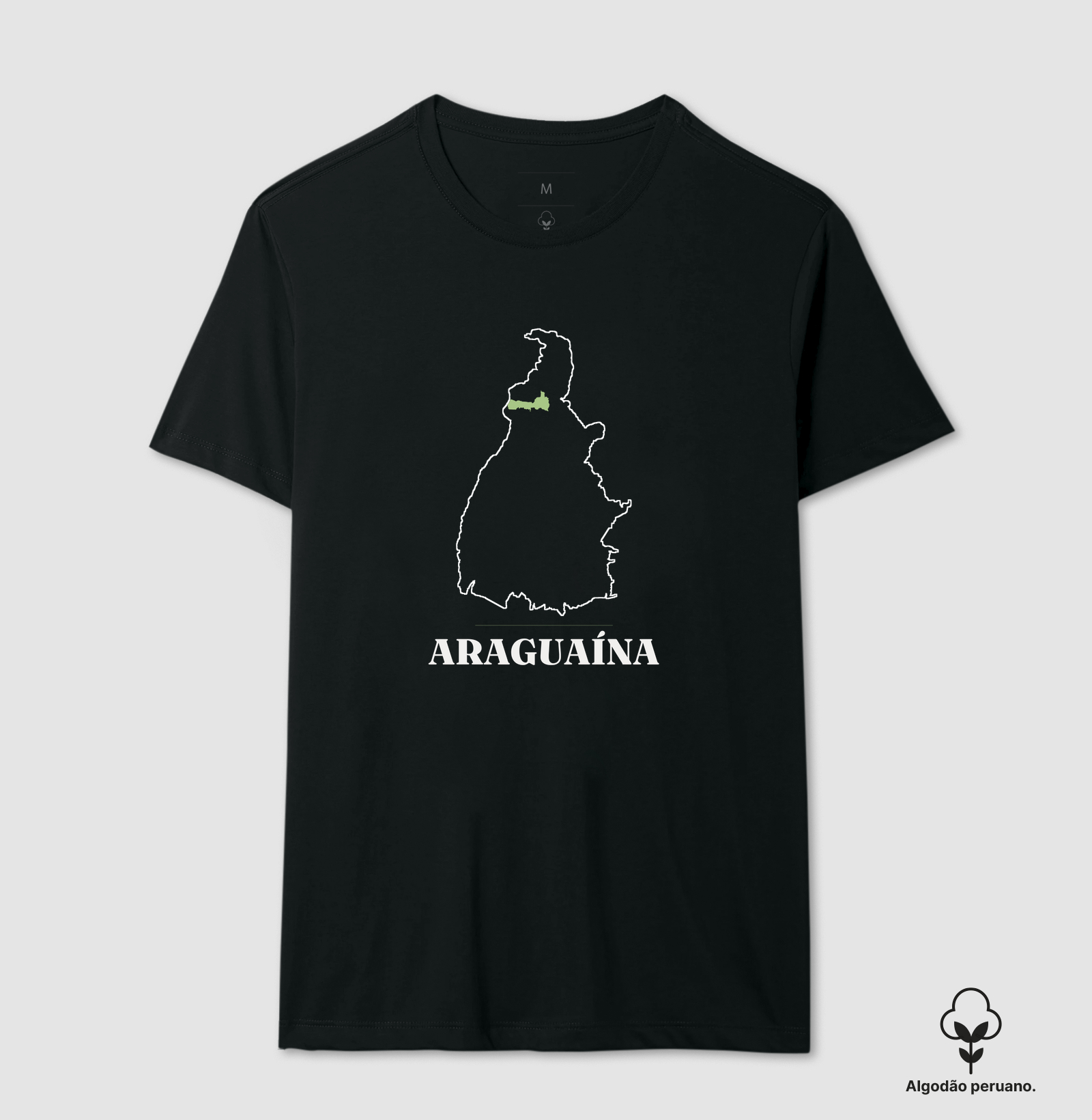 Araguaína | Traço TO - Camiseta Algodão Peruano