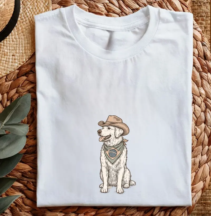 Cachorro cowboy - Algodão 30.1 