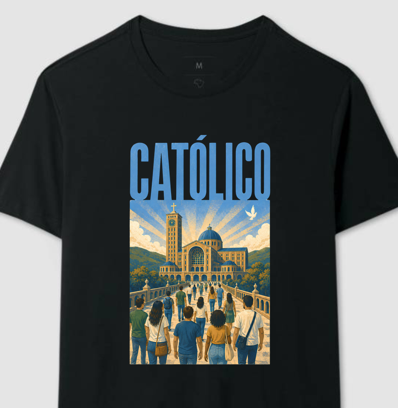 Católico — Romaria de Aparecida - Camiseta